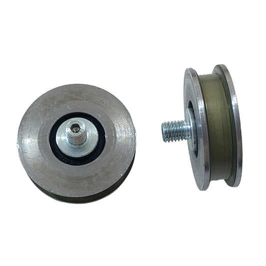 20PCS/LOT XAA456AZ1 Elevator Door Hanger Roller 56*16*6201 OD56mm W16mm Bearing6201 AT120 Flat Wheel