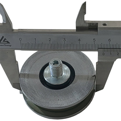 20PCS/LOT XAA456AZ1 Elevator Door Hanger Roller 56*16*6201 OD56mm W16mm Bearing6201 AT120 Flat Wheel