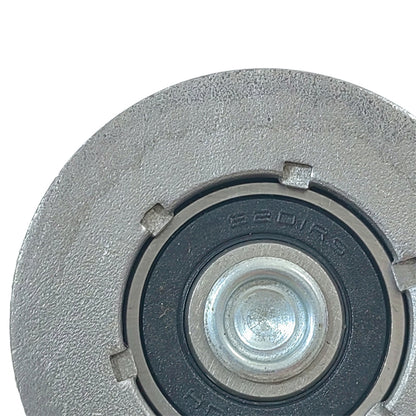 20PCS/LOT XAA456AZ1 Elevator Door Hanger Roller 56*16*6201 OD56mm W16mm Bearing6201 AT120 Flat Wheel