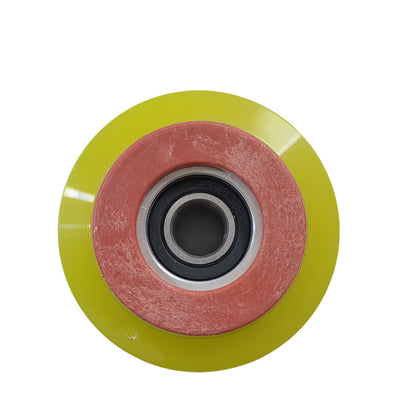 10PCS/LOT Escalator Step Chain Roller OD76mm W35mm Bearing6002 76*35 Polyurethane Roller