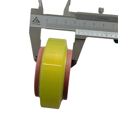 10PCS/LOT Escalator Step Chain Roller OD76mm W35mm Bearing6002 76*35 Polyurethane Roller