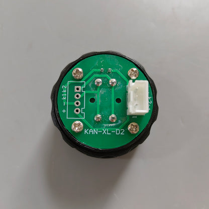 10pcs KAN-XL-D2 Elevator Buttons Lift Spare Parts Round Push Button Green Light Elevator Parts