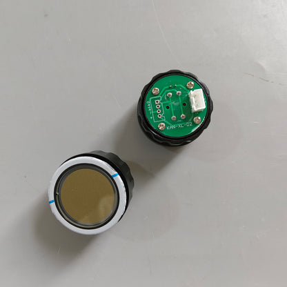 10pcs KAN-XL-D2 Elevator Buttons Lift Spare Parts Round Push Button Green Light Elevator Parts