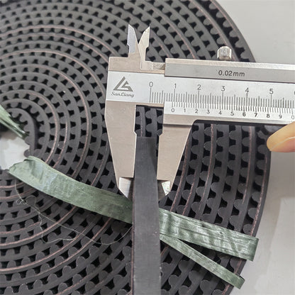 1PC/LOT Elevator Belt Width 10mm Teeth Width 8mm Lift Door Drive Belt Spare Part