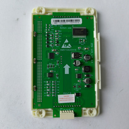 1PCS Elevator Lift LOP Outbound LCD Display PCB Board KM51104200G11 Black Screen