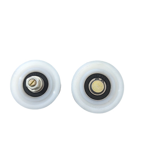 10PCS/LOT Elevator Roller OD70mm W17mm M10 Bearing 6203RS Lift Eccentric Wheel Flat Groove