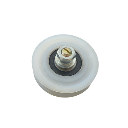 10PCS/LOT Elevator Roller OD70mm W17mm M10 Bearing 6203RS Lift Eccentric Wheel Flat Groove