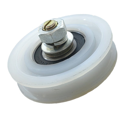 10PCS/LOT Elevator Roller OD70mm W17mm M10 Bearing 6203RS Lift Eccentric Wheel Flat Groove