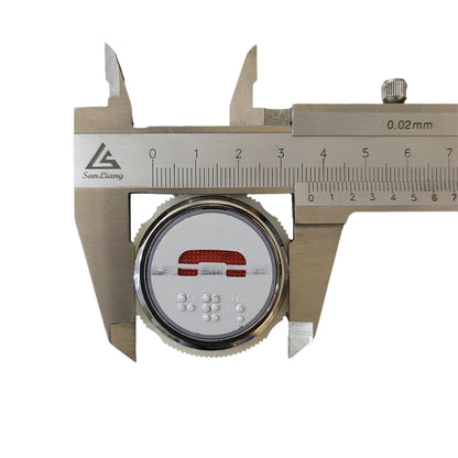 10PCS Elevator Button A18 LK16235R LIGHT WHITE with Braille Elevator Parts