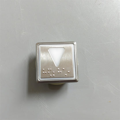 20PCS/LOT KM863223H03 Elevator Square Button 863223 with Braille without Ear
