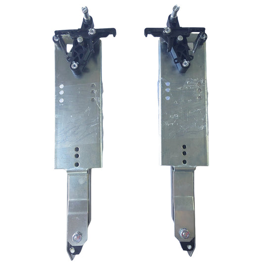 2pcs Elevator Door Vane Knife SK40 Use for K200 Lift Accessories Spare Parts Arm Length 438mm 1 Left+1 Right