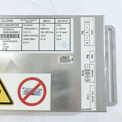 1PC/LOT GBA24350BH1 DO2000 DCSS5-E Elevator Spare Parts Converter Inverter GBA24350BH10