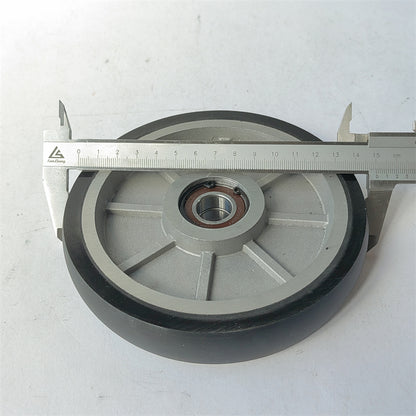 2PCS/LOT Elevator High Speed Guide Roller OD150mm W27mm Bearing 6003 150*27*6003