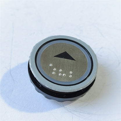 10PCS/LOT Elevator Button S103034003E Lift Push Button with Braille Green Light