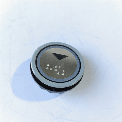 10PCS/LOT Elevator Push Button KAN-KL-16 With Braille Green Light