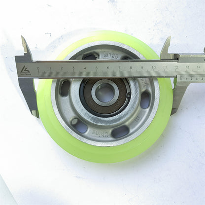 10pcs 125*22*6303 NSK Lift High Speed Guide Roller  125*22 Bearing 6303 Elevator Spare Parts