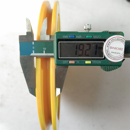 1pcs 200*20*6201 mm Elevator GBP Speed Limiter Roller 839317  OD 200mm W 20mm Bearing 6201RS With Shaft Replace 59314832