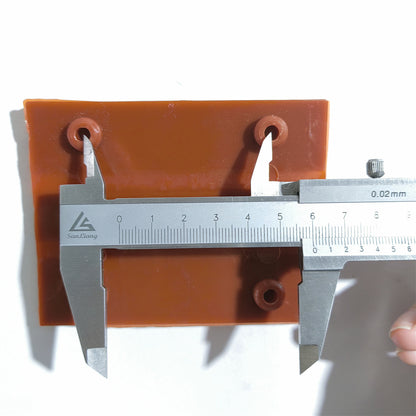 10pcs Lift Guide Shoe Insert 59370732 Elevator Guide Shoe Liner Length 100mm Groove Width 10mm Suitable for 59370732