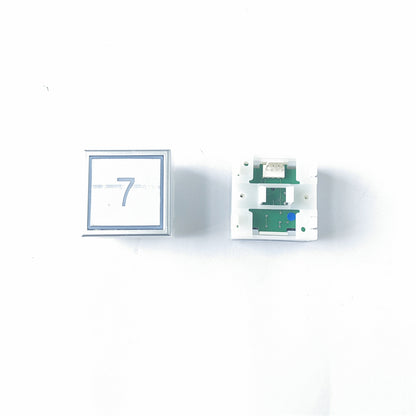 10PCS/LOT Elevator Push Button MTD283 Without Braille Blue Light