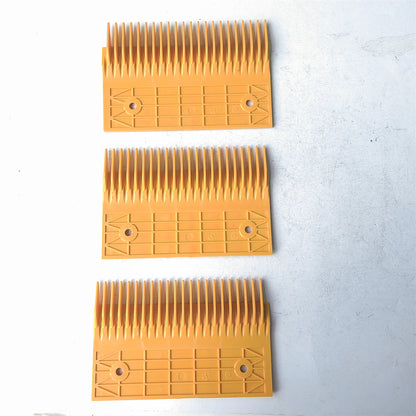 10PCS  escalator comb 20*13mm yellow plastic