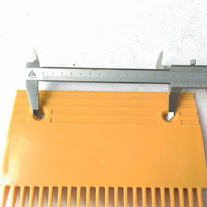 10PCS  escalator comb 20*13mm yellow plastic