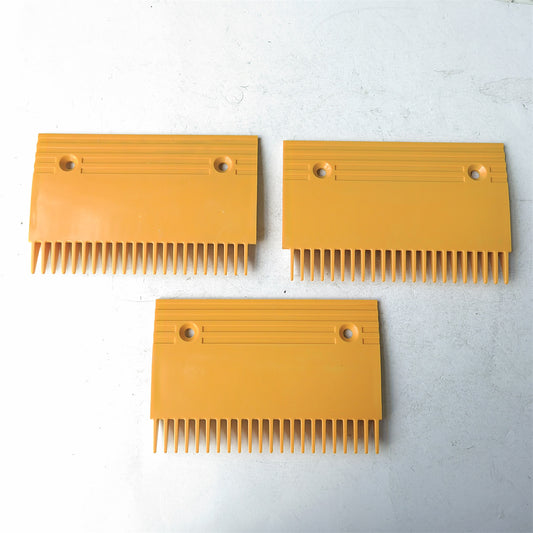 10PCS  escalator comb 20*13mm yellow plastic