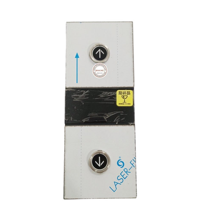 1PC/LOT For KDS220 Elevator Door Display Panel 120x305 mm No Display Button 51071111H03 Black Background White Symbol Lift Spare Parts