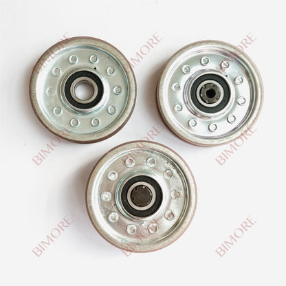 5PCS/LOT KM601106G01 KM601106G02 Elevator Door Hanging Roller Wheel D94mm W19mm 6203 W/WO Axle