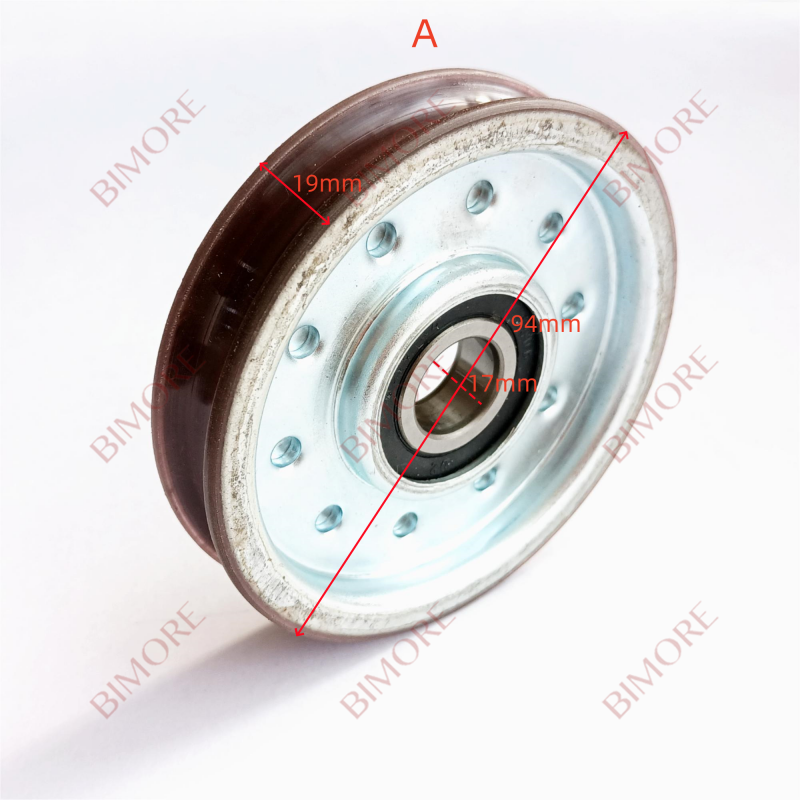 5PCS/LOT KM601106G01 KM601106G02 Elevator Door Hanging Roller Wheel D94mm W19mm 6203 W/WO Axle