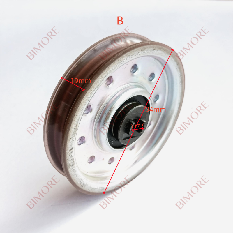 5PCS/LOT KM601106G01 KM601106G02 Elevator Door Hanging Roller Wheel D94mm W19mm 6203 W/WO Axle