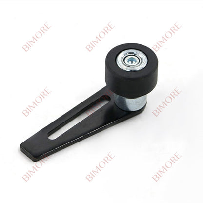 5 piezas/lote KM601107G03 CN0454 Rodillo de bloqueo de puerta de ascensor D31,5 mm con soporte negro A/B