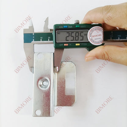 50 piezas/lote KM674014G01 para corredera de puerta de ascensor, repuestos de elevación, longitud 80 mm