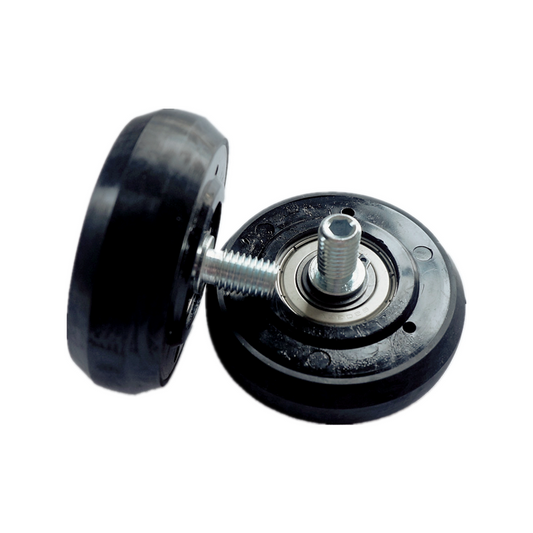 Lote de 4 rodillos guía de alta velocidad para ascensores, diámetro exterior de 80 mm, ancho de 28 mm, 6203 KM86789G02, 80 x 28 mm