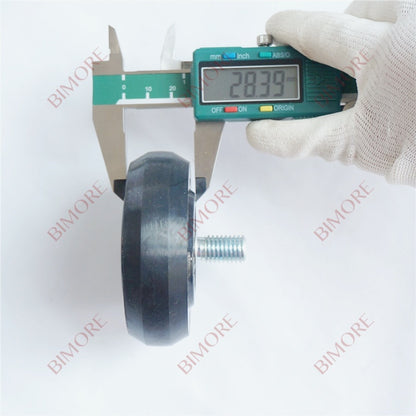 Lote de 4 rodillos guía de alta velocidad para ascensores, diámetro exterior de 80 mm, ancho de 28 mm, 6203 KM86789G02, 80 x 28 mm