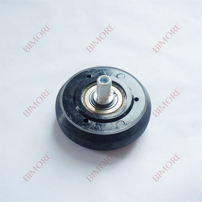 Lote de 4 rodillos guía de alta velocidad para ascensores, diámetro exterior de 80 mm, ancho de 28 mm, 6203 KM86789G02, 80 x 28 mm