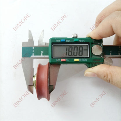 Lote de 20 rodillos para suspensión de puerta de ascensor KM89629G02, 44 x 12 x 6200 AMD