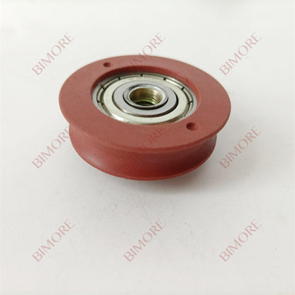 Lote de 20 rodillos para suspensión de puerta de ascensor KM89629G02, 44 x 12 x 6200 AMD