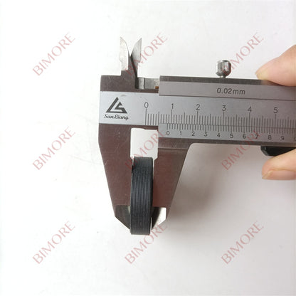 Lote de 50 arandelas de tope para cerradura de puerta de ascensor KM89639G02, rodillo de 33 mm de diámetro exterior (diámetro exterior), 8 mm de alto (diámetro interior), 8 mm de diámetro interior.