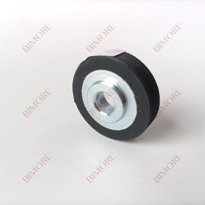 Lote de 50 arandelas de tope para cerradura de puerta de ascensor KM89639G02, rodillo de 33 mm de diámetro exterior (diámetro exterior), 8 mm de alto (diámetro interior), 8 mm de diámetro interior.