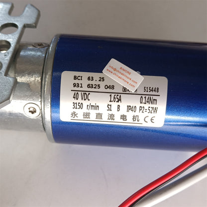 Lote de 1 motor de CC para puerta de ascensor BIMORE 89717G03, repuestos para ascensores KM89717G03
