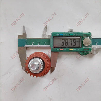 5PCS/LOT Elevator AMD Door Motor Belt Roller KM902830G01 OD38.5mm/34mm H20mm 22T W/WO Bracket
