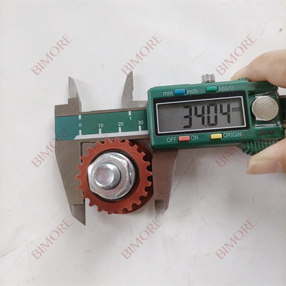 5PCS/LOT Elevator AMD Door Motor Belt Roller KM902830G01 OD38.5mm/34mm H20mm 22T W/WO Bracket