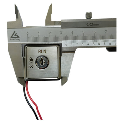 10PCS Elevator Parts LSL-1DS Elevator Base Station Lock Square Power Lock Key Switch