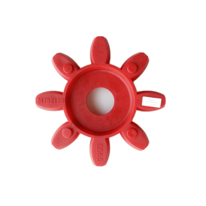 1PC/LOT Elevator 18ATF Traction Machine Blossom Coupling Elastic Body Plum Red M752123 GS65 135*26*31 OD 135mm W 26mm ID 31mm