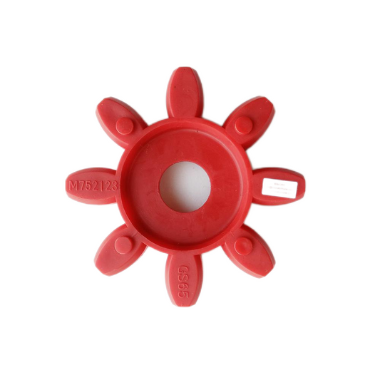 1PC/LOT Elevator 18ATF Traction Machine Blossom Coupling Elastic Body Plum Red M752123 GS65 135*26*31 OD 135mm W 26mm ID 31mm
