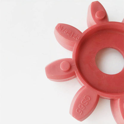 1PC/LOT Elevator 18ATF Traction Machine Blossom Coupling Elastic Body Plum Red M752123 GS65 135*26*31 OD 135mm W 26mm ID 31mm