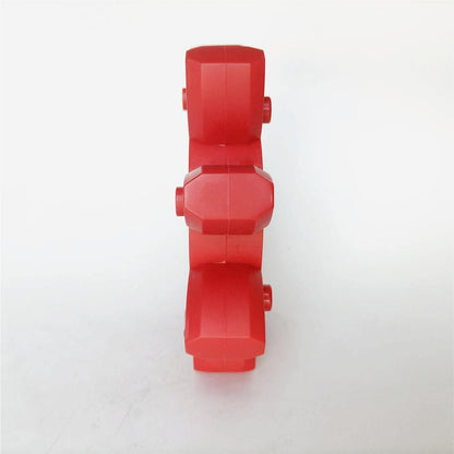 1PC/LOT Elevator 18ATF Traction Machine Blossom Coupling Elastic Body Plum Red M752123 GS65 135*26*31 OD 135mm W 26mm ID 31mm
