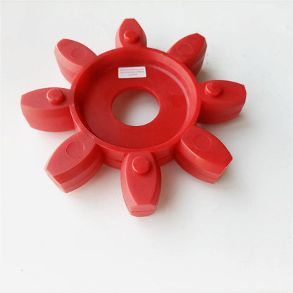 1PC/LOT Elevator 18ATF Traction Machine Blossom Coupling Elastic Body Plum Red M752123 GS65 135*26*31 OD 135mm W 26mm ID 31mm