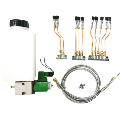 Dispositivo de reabastecimiento de cadena para pasarela de escalera mecánica, contenedor de aceite de 2 l, MFB1-4YC, 220 V CA, 1 juego/lote