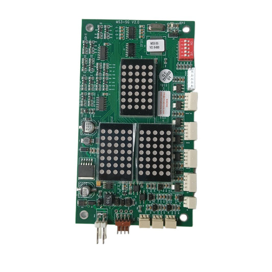 Lote de 1 placa de visualización LOP para ascensor, repuestos para ascensor, tarjeta indicadora PCB MS3-SG V2.0